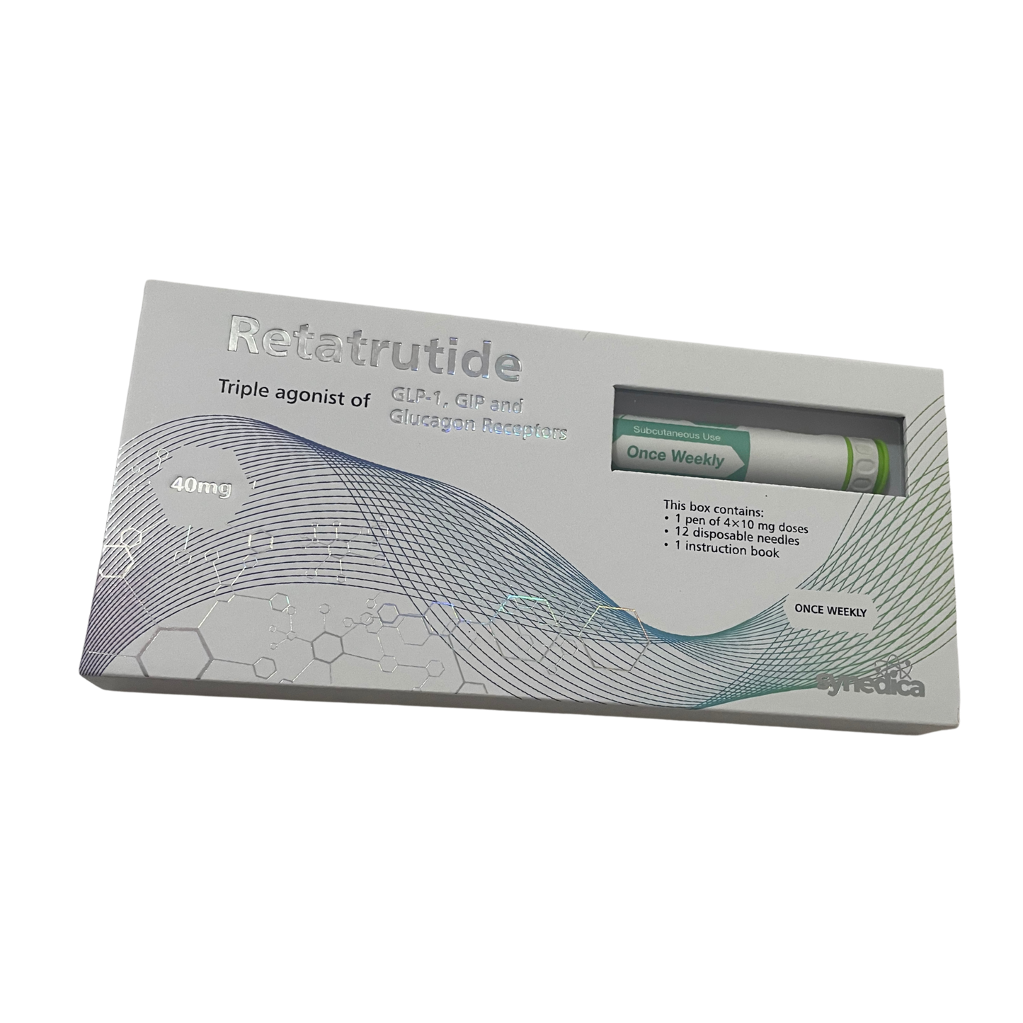 Retatrutida™ – O Futuro do Emagrecimento Avançado 40mg